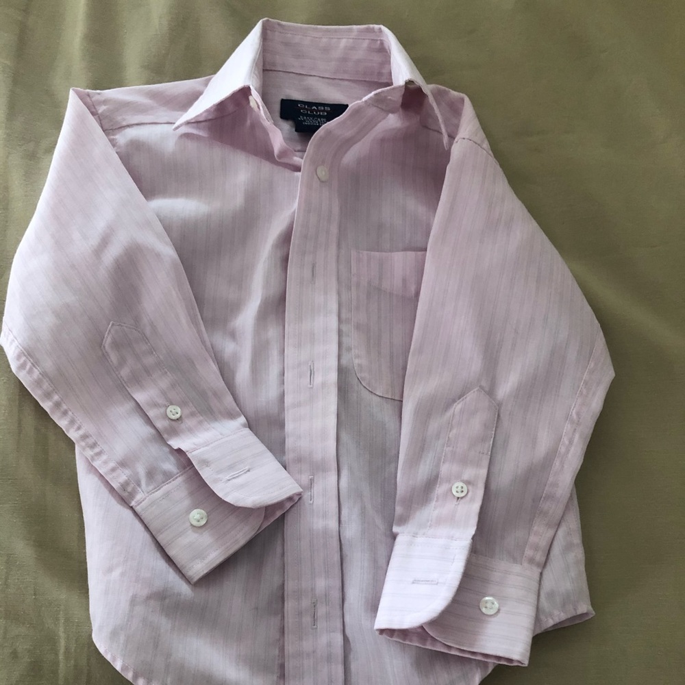 Pink Button Down Size 2T